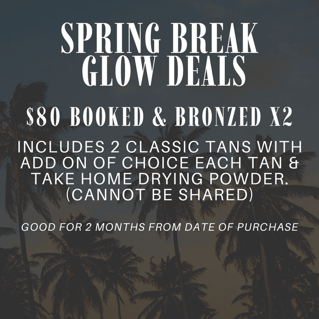 Booked & Bronzed x2 at Styled & Sunkissed by Ce in Louisville, KY