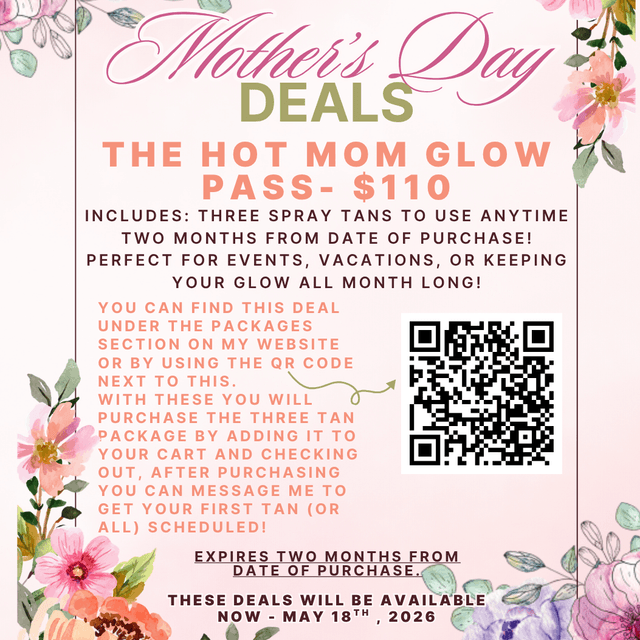 The Hot Mom Glow Pass at Styled & Sunkissed by Ce in Louisville, KY