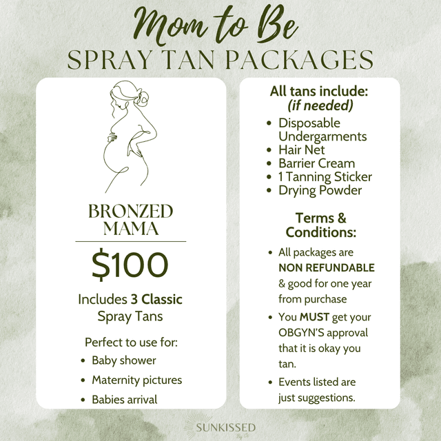 Bronzed Mama (Mom to be package)
