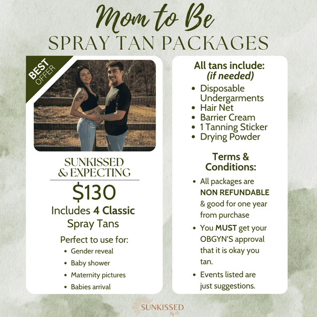 Sunkissed & Expecting (Mom to be)